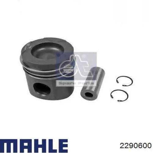 2290600 Mahle Original Pistão do kit para 1 cilindro, STD