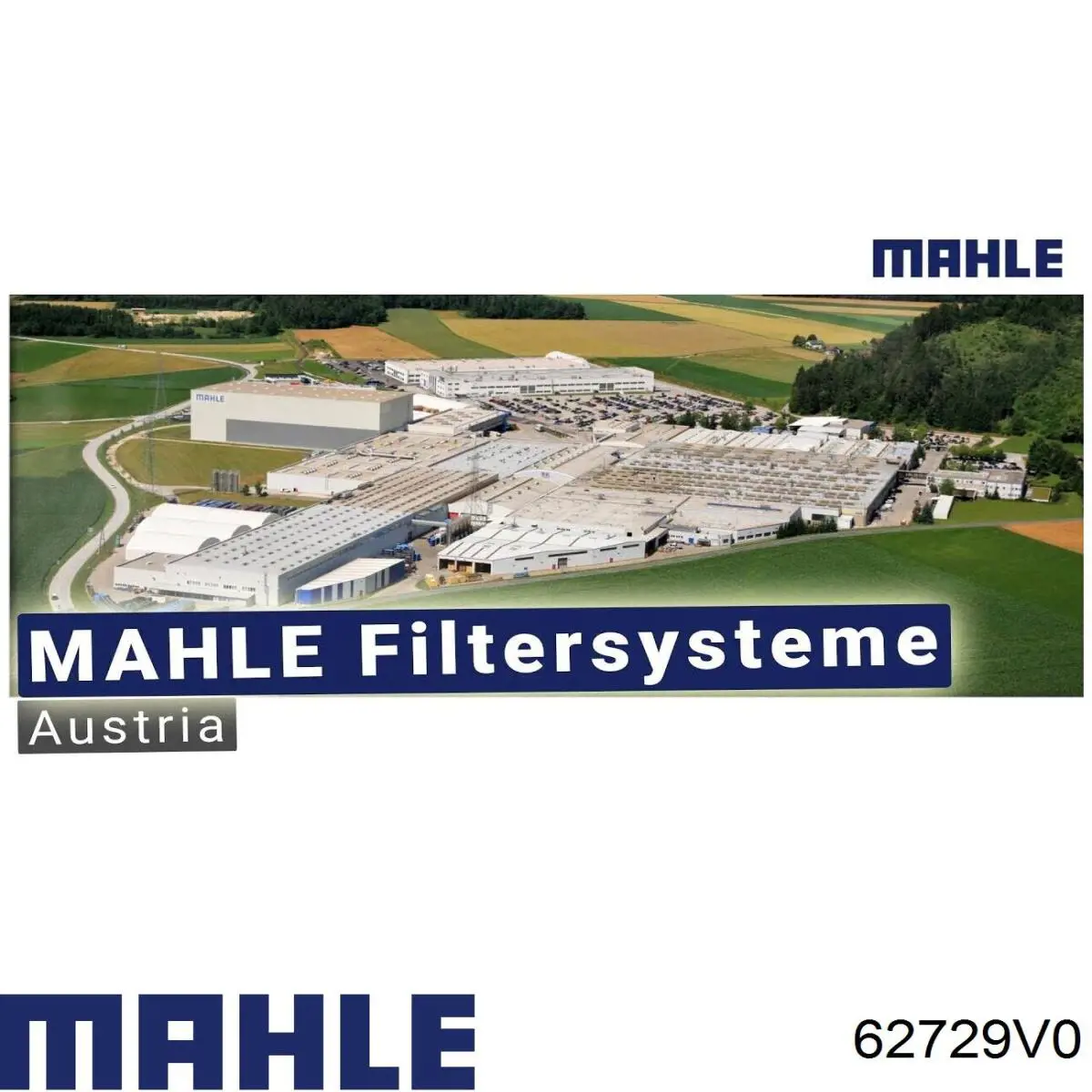 Anéis do pistão para 1 cilindro, STD. 62729V0 Mahle Original