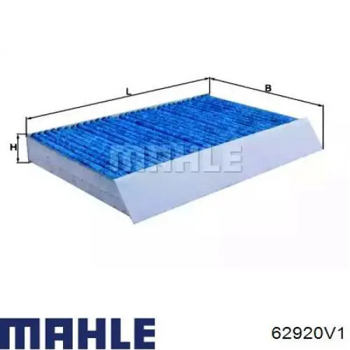 Compre 62920V1 Mahle Original Anéis do pistão para 1 cilindro, 2ª reparação ( + 0,50)