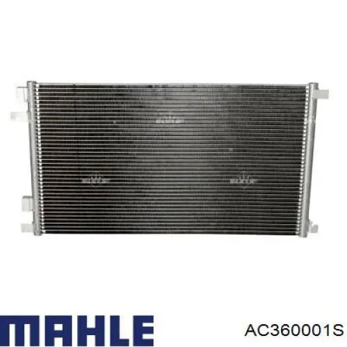 AC360001S Mahle Original Radiador de aparelho de ar condicionado