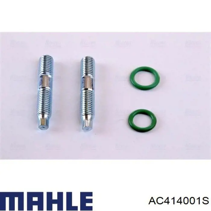 Compre AC414001S Mahle Original Radiador de aparelho de ar condicionado