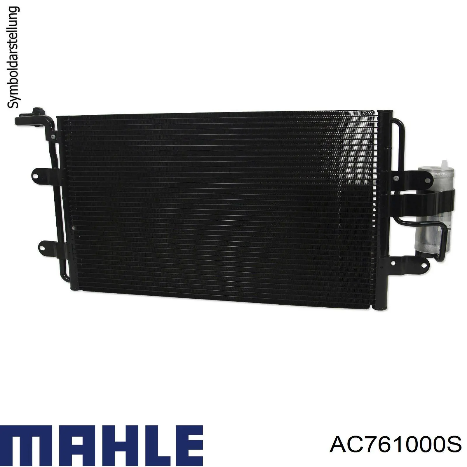 Compre AC761000S Mahle Original Radiador de aparelho de ar condicionado