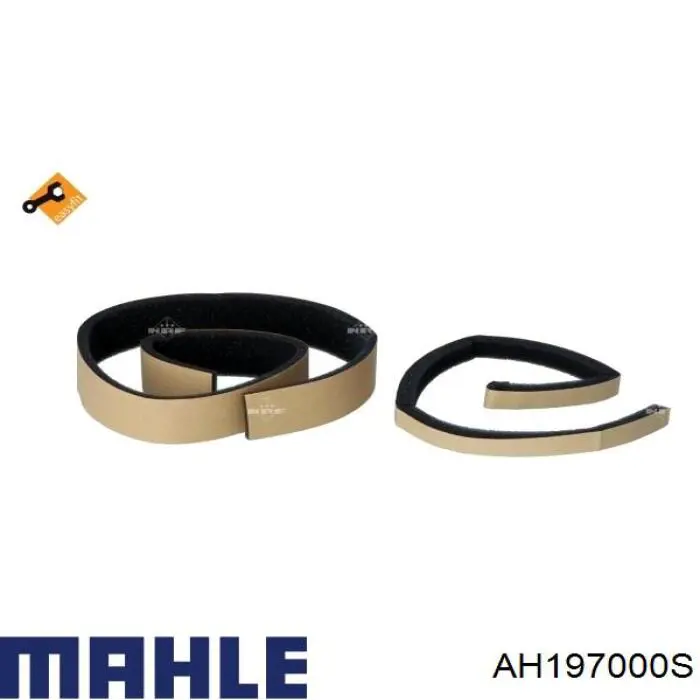 Radiador de forno (de aquecedor) Mahle Original AH197000S preço, a partir de 73,21 USD