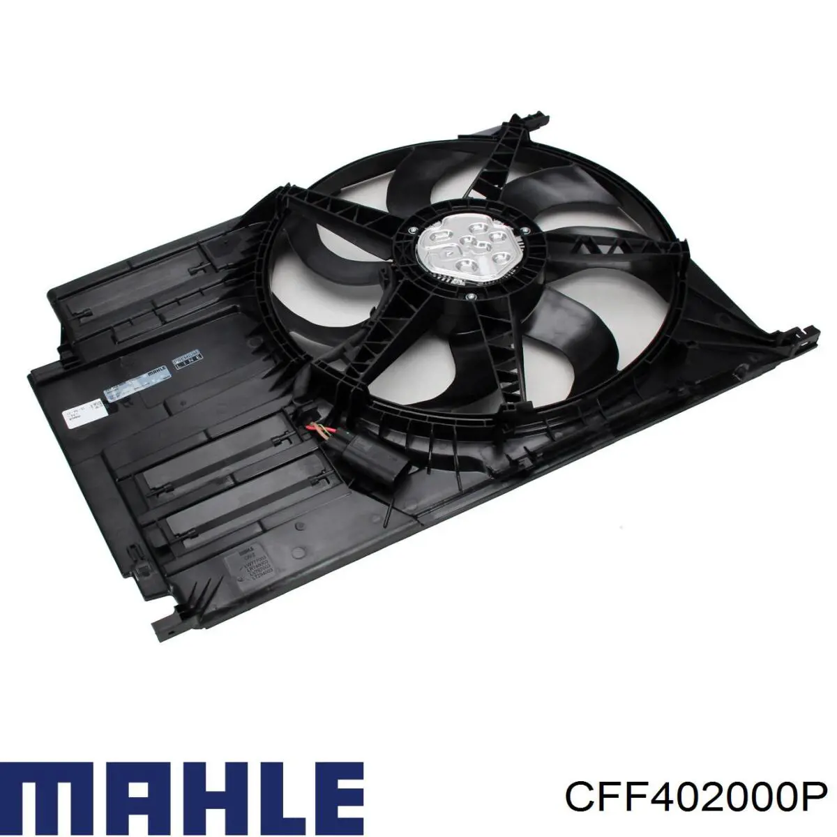 CFF402000P Mahle Original Difusor do radiador de esfriamento, montado com motor e roda de aletas