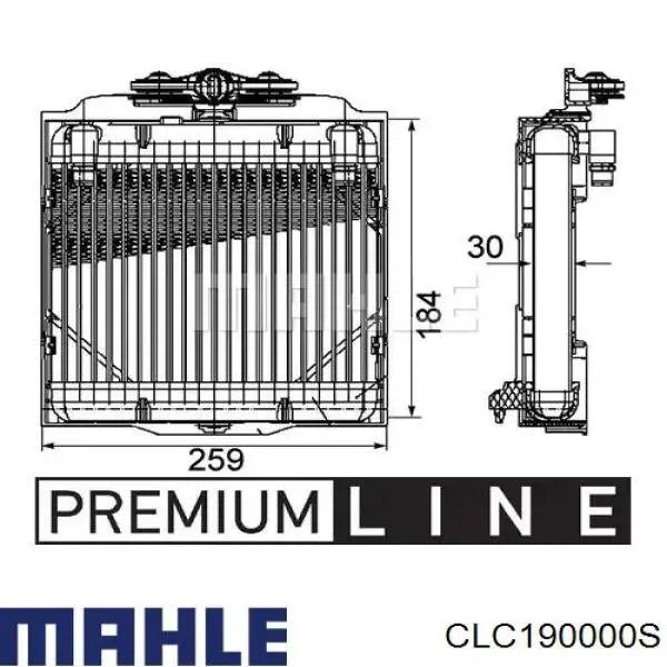Compre CLC190000S Mahle Original Radiador de óleo