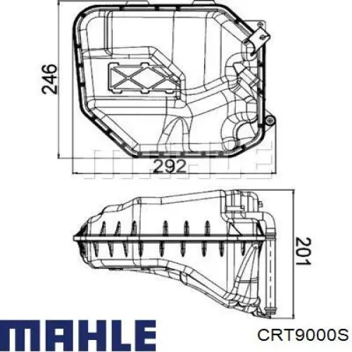 Tanque de expansão do sistema de esfriamento Mahle Original CRT9000S preço, a partir de 34,80 USD