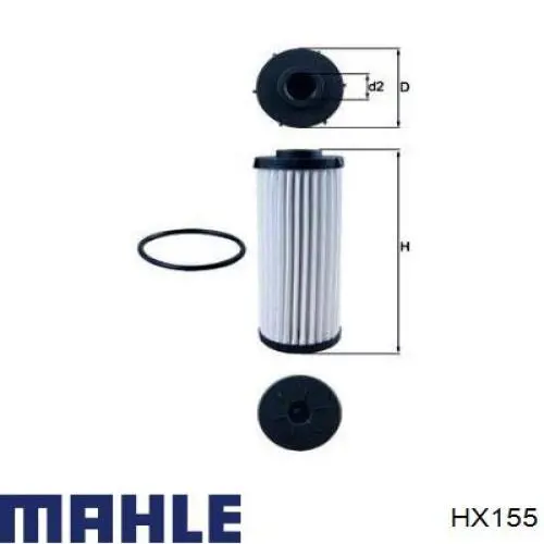 Filtro da Caixa Automática de Mudança Mahle Original HX155 preço, a partir de 26,19 USD