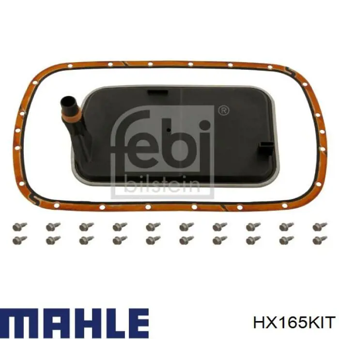 HX165KIT Mahle Original Filtro da Caixa Automática de Mudança