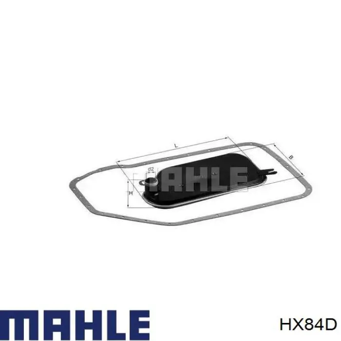 HX84D Mahle Original Filtro da Caixa Automática de Mudança
