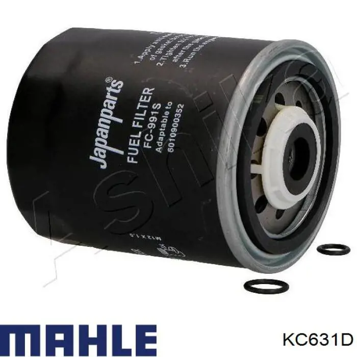 Filtro de combustível Mahle Original KC631D preço, a partir de 9,05 USD