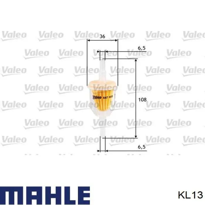 Compre KL13 Mahle Original Filtro de combustível