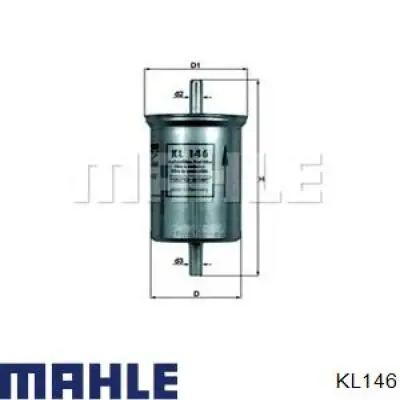 Filtro de combustível Mahle Original KL146 preço, a partir de 8,51 USD