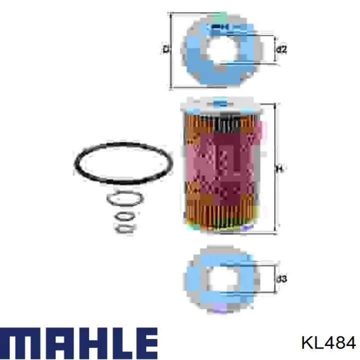 Filtro de combustível KL484 Mahle Original