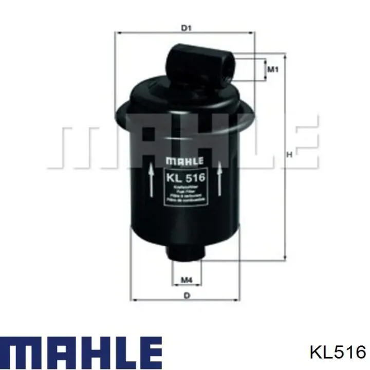 Filtro de combustível Mahle Original KL516 preço, a partir de 13,93 USD