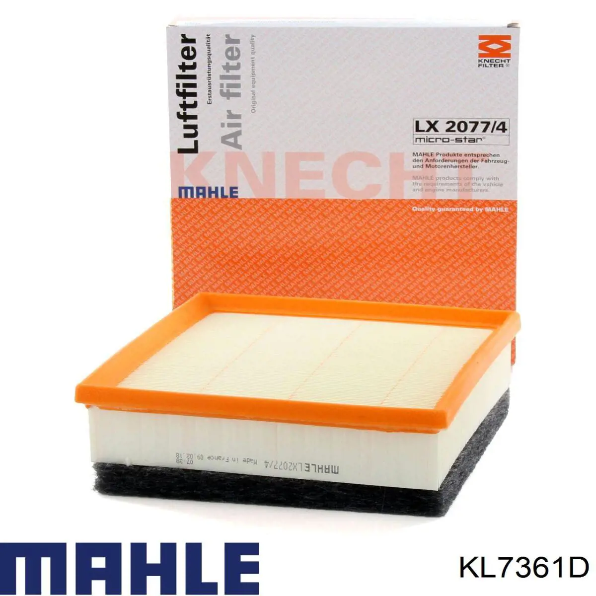 Compre KL7361D Mahle Original Filtro de combustível