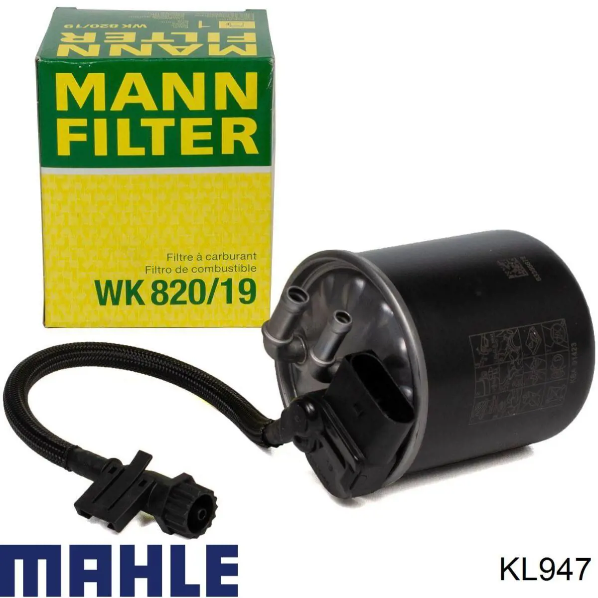 Filtro de combustível Mahle Original KL947 preço, a partir de 52,60 USD