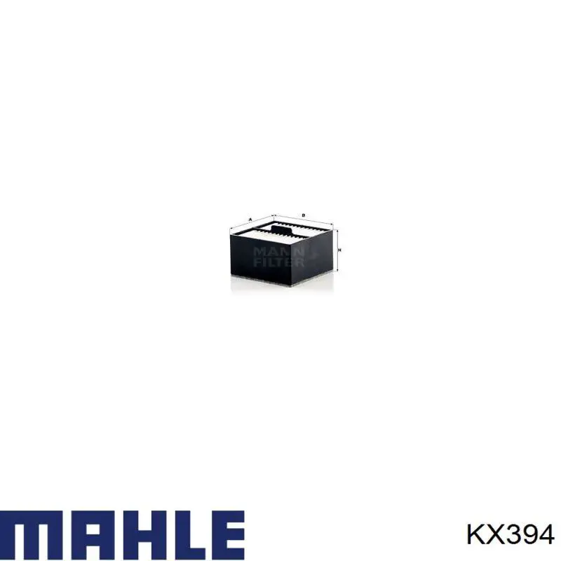 Filtro de combustível Mahle Original KX394 preço, a partir de 19,65 USD