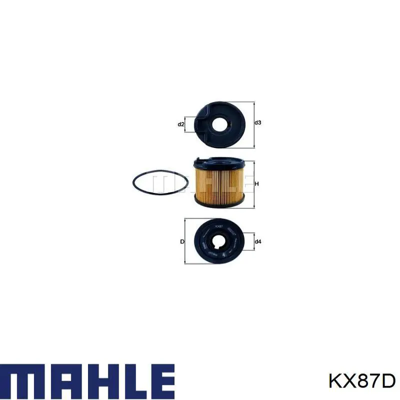Filtro de combustível Mahle Original KX87D preço, a partir de 9,24 USD