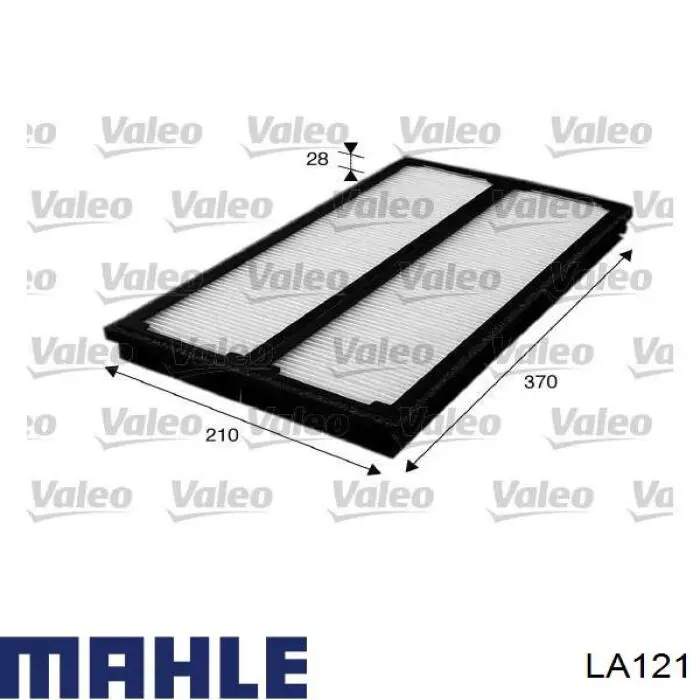 Compre LA121 Mahle Original Filtro de salão