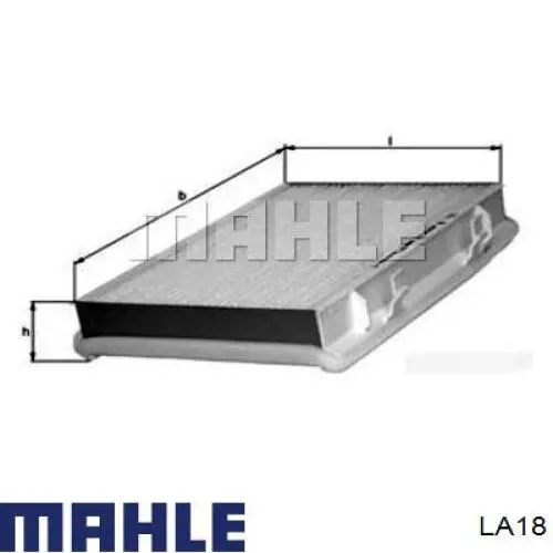 Compre LA18 Mahle Original Filtro de salão