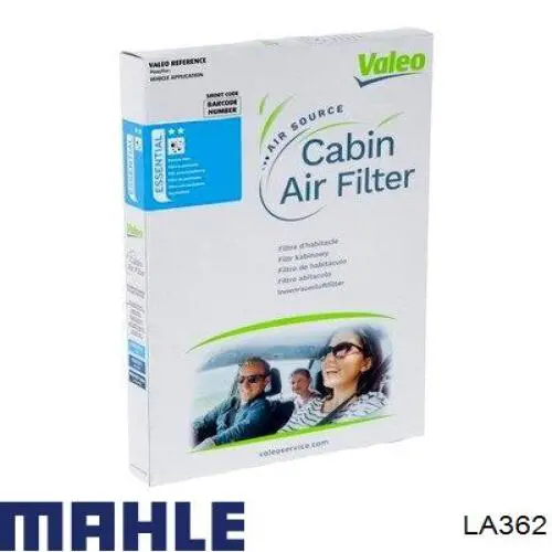 Compre LA362 Mahle Original Filtro de salão