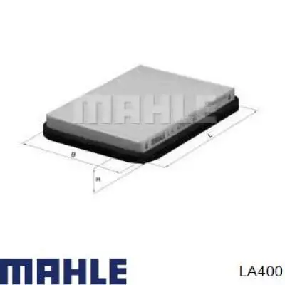Filtro de salão Mahle Original LA400 preço, a partir de 11,95 USD