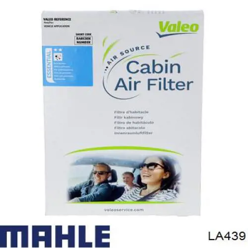 Filtro de salão Mahle Original LA439 preço, a partir de 9,68 USD
