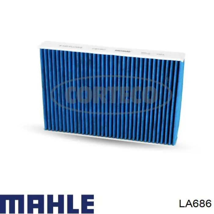 Filtro de salão Mahle Original LA686 preço, a partir de 12,41 USD