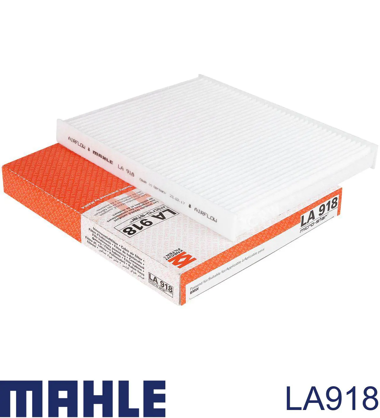 LA918 Mahle Original Filtro de salão