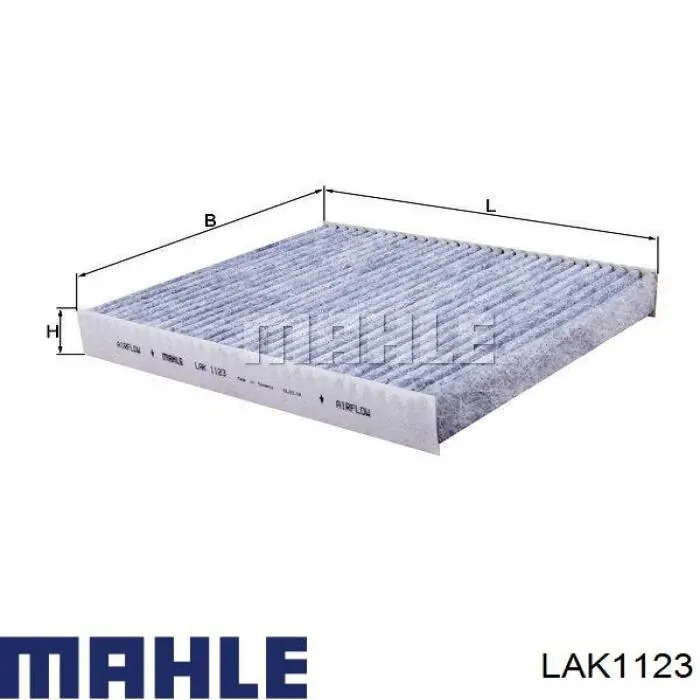 Filtro de salão Mahle Original LAK1123 preço, a partir de 22,70 USD