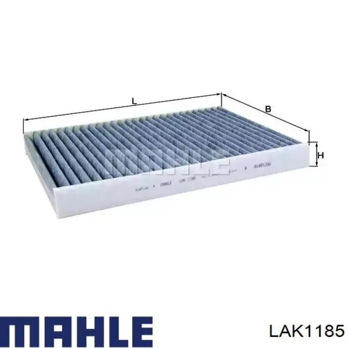 LAK1185 Mahle Original Filtro de salão
