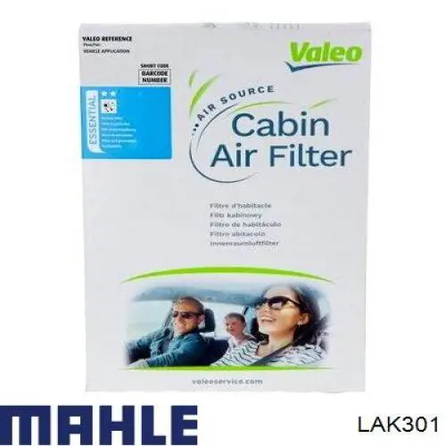 Filtro de salão Mahle Original LAK301 preço, a partir de 8,59 USD