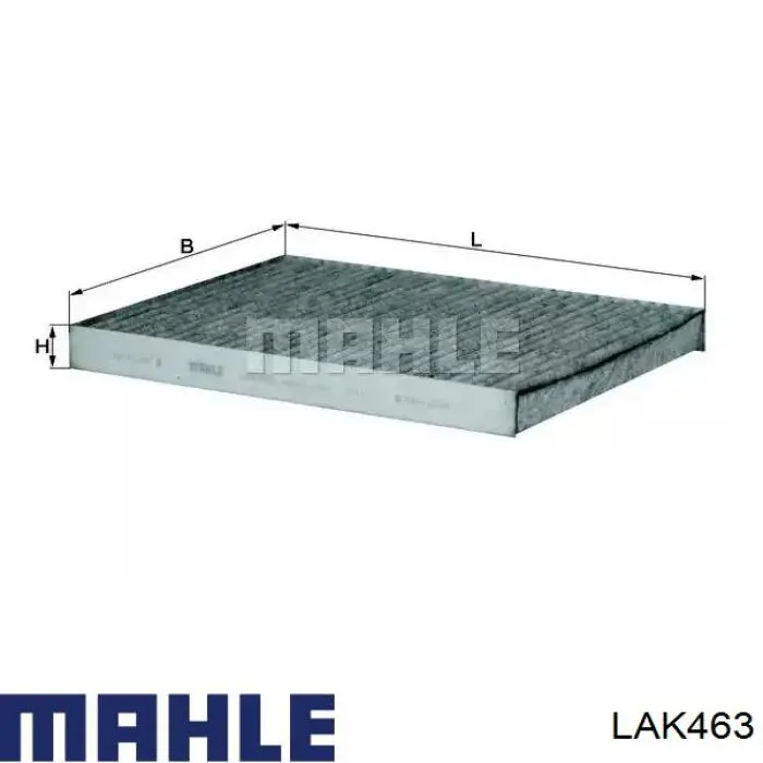 Filtro de salão Mahle Original LAK463 preço, a partir de 13,22 USD