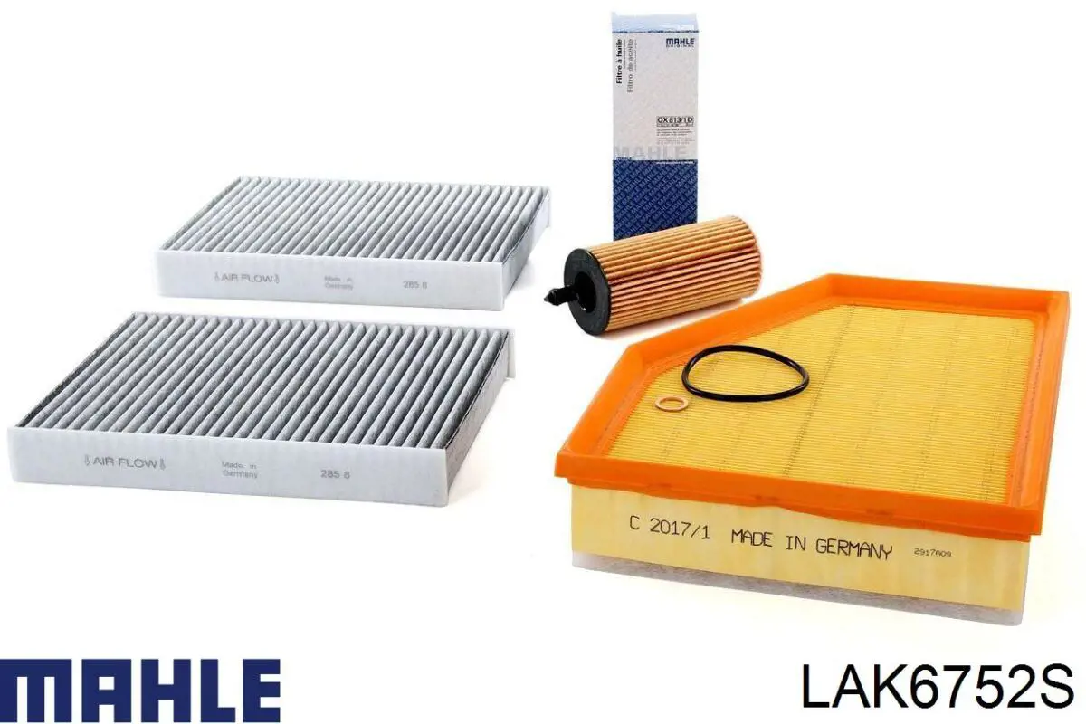 Filtro de salão Mahle Original LAK6752S preço, a partir de 67,68 USD