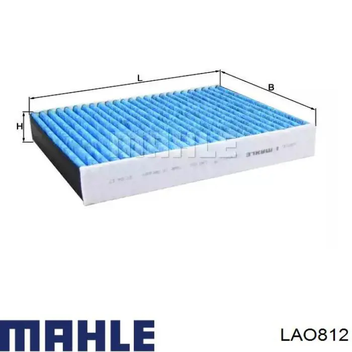 Filtro de salão Mahle Original LAO812 preço, a partir de 22,15 USD