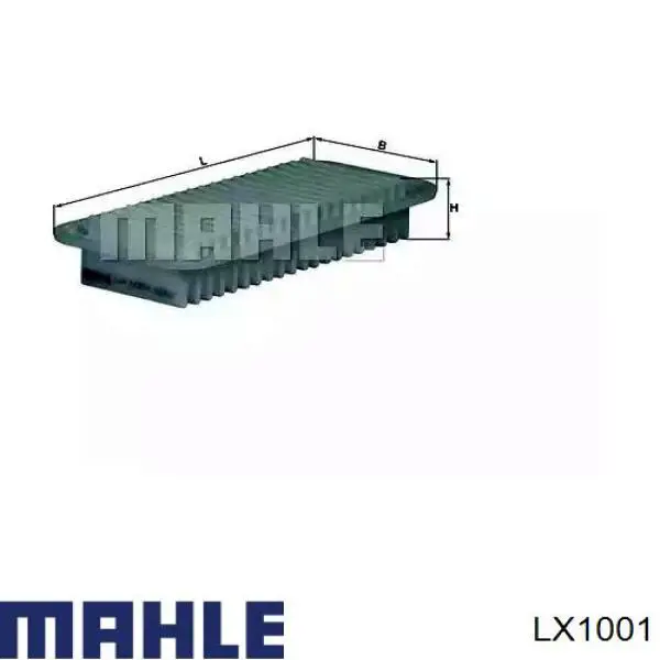 Filtro de ar Mahle Original LX1001 preço, a partir de 5,28 USD