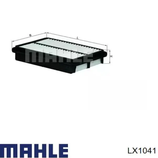 Filtro de ar Mahle Original LX1041 preço, a partir de 9,40 USD