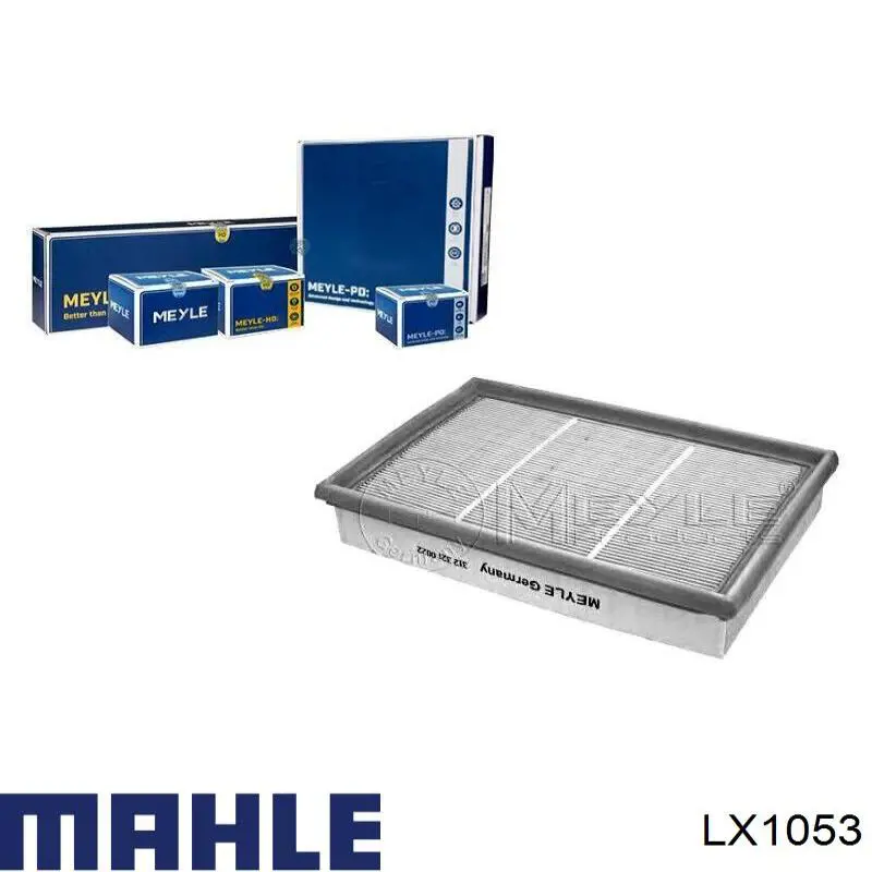 Filtro de ar Mahle Original LX1053 preço, a partir de 13,49 USD