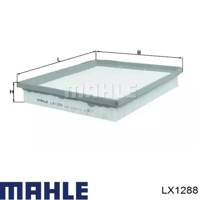 Filtro de ar Mahle Original LX1288 preço, a partir de 10,63 USD