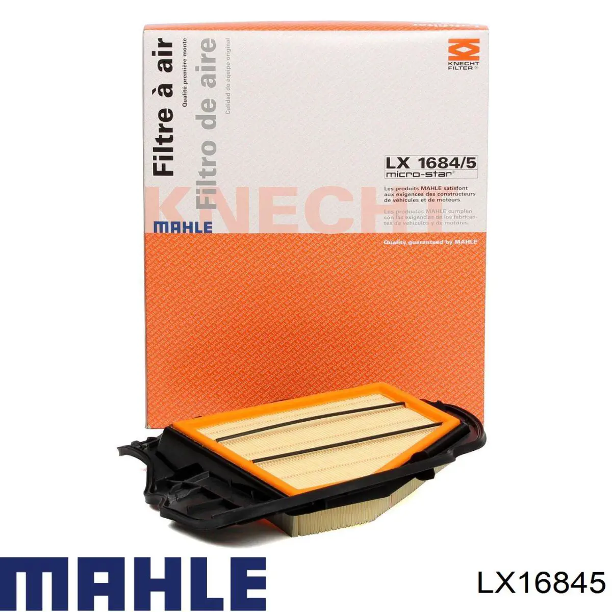 Filtro de ar Mahle Original LX16845 preço, a partir de 21,68 USD