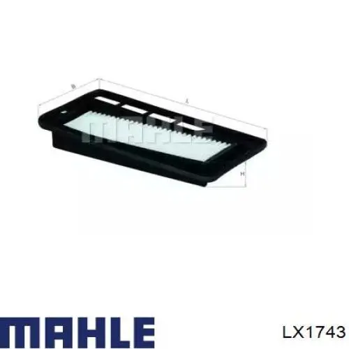 Filtro de ar Mahle Original LX1743 preço, a partir de 12,58 USD