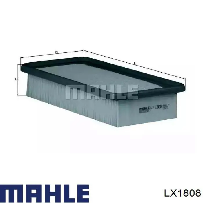 Filtro de ar Mahle Original LX1808 preço, a partir de 9,36 USD