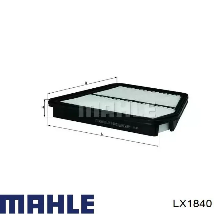 Filtro de ar Mahle Original LX1840 preço, a partir de 10,26 USD