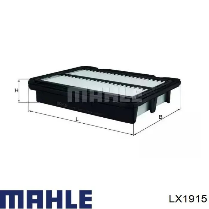 Filtro de ar Mahle Original LX1915 preço, a partir de 9,07 USD