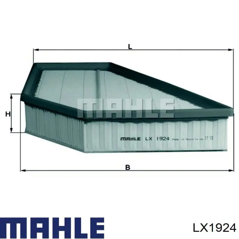 Filtro de ar Mahle Original LX1924 preço, a partir de 15,87 USD