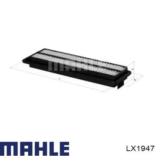 Compre LX1947 Mahle Original Filtro de ar