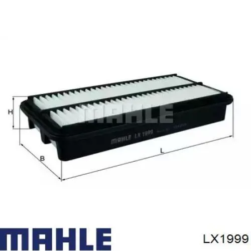 Filtro de ar LX1999 Mahle Original