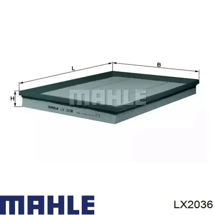 Filtro de ar Mahle Original LX2036 preço, a partir de 22,01 USD