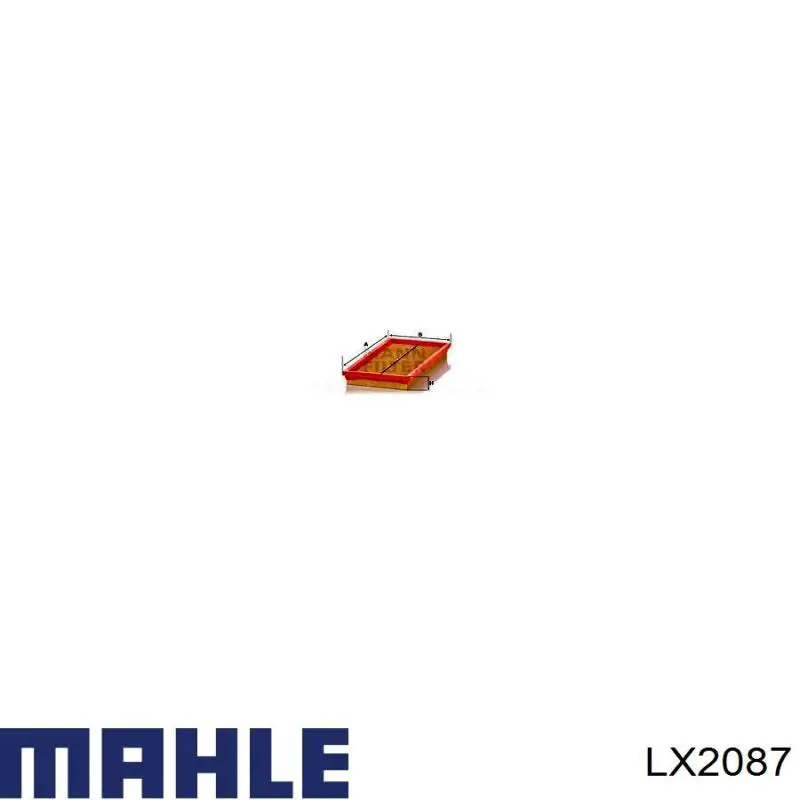 Compre LX2087 Mahle Original Filtro de ar