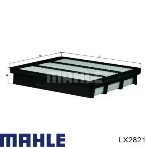 Filtro de ar Mahle Original LX2821 preço, a partir de 14,01 USD